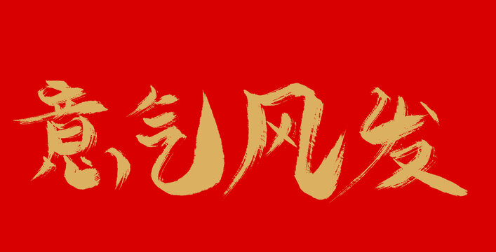 意氣風(fēng)發(fā)