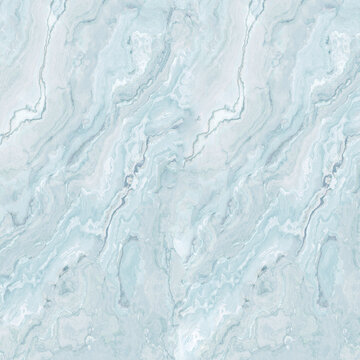 抽象蓝色流水纹透光大理石