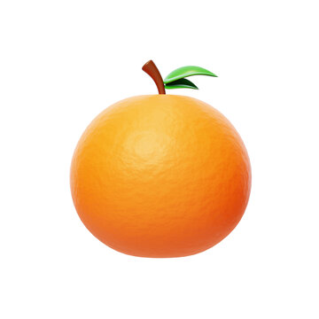 水果果实补充营养果蔬橘子3D