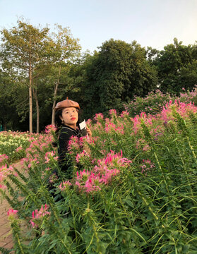 花海拍照