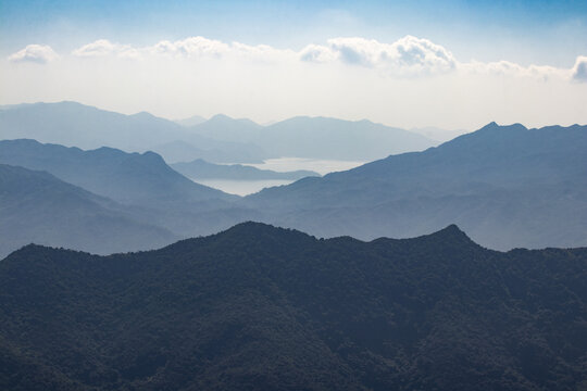 深圳梧桐山山脉景观