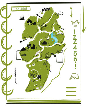 地標模板