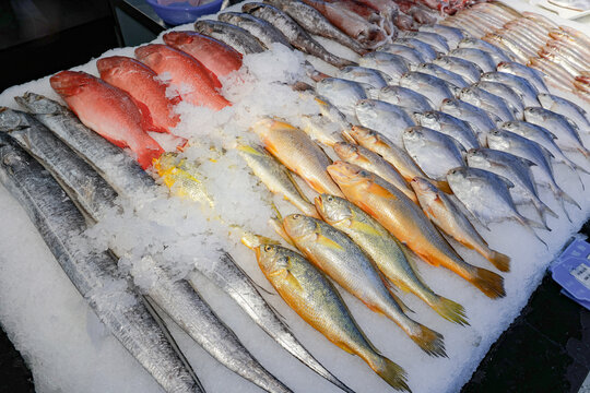 酒店餐厅海鲜效果