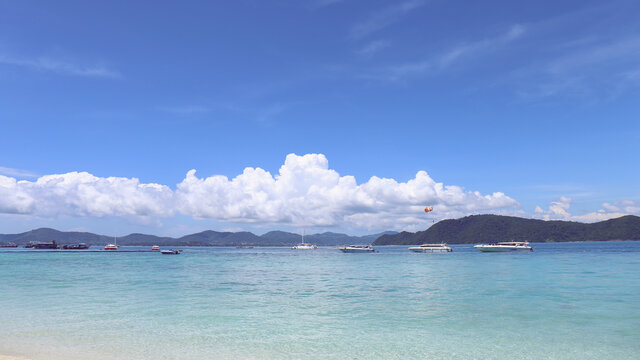 泰国珊瑚岛海景