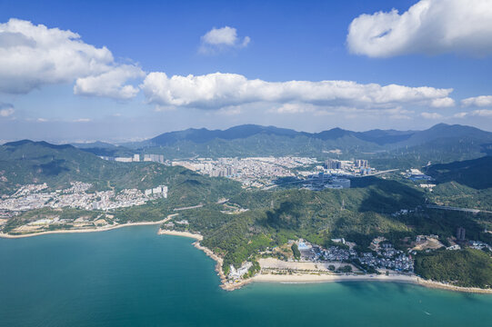 深圳溪涌全景