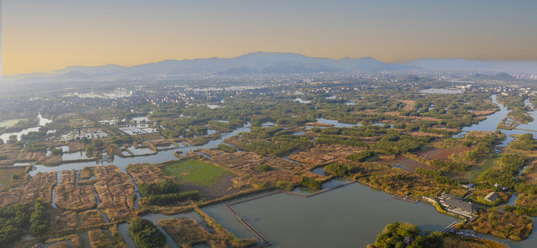 浙江湖州德清下渚湖湿地公园