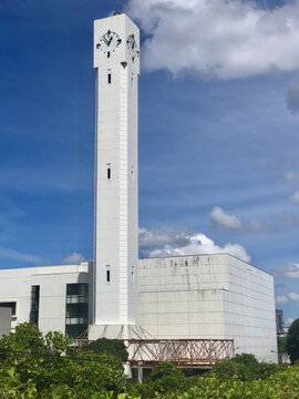 日本千叶县印西市钟塔