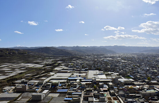 岷县西川风光