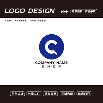 C字母logo公司logo