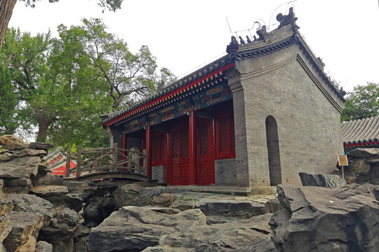 北京万寿寺三大士殿之文殊殿