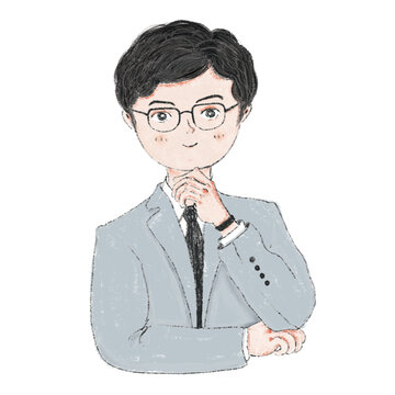 精英老師職場人頭像