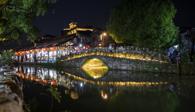 安昌古镇夜景