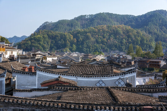 湖南湘西民族风情建筑