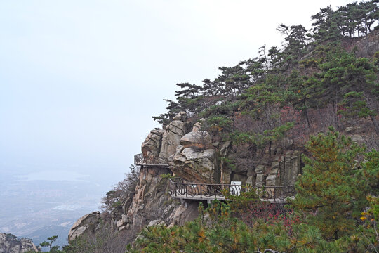 龟蒙山栈道