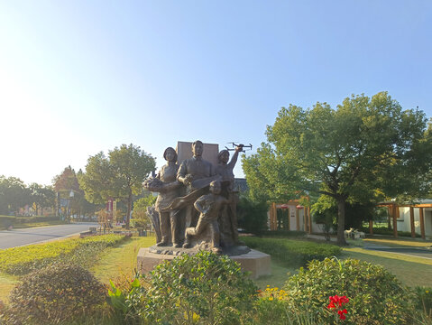 公園雕塑廣場