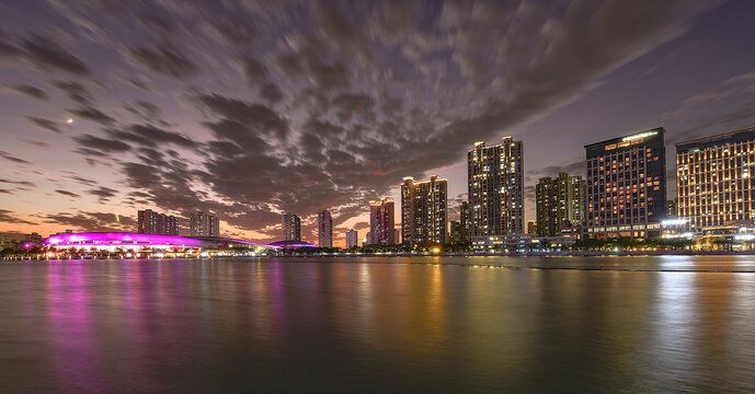 厦门海沧湖夜景