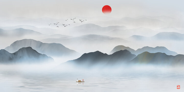 山水