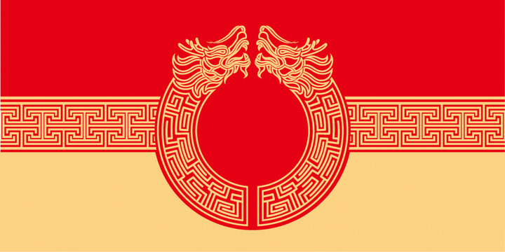 龍插圖背景