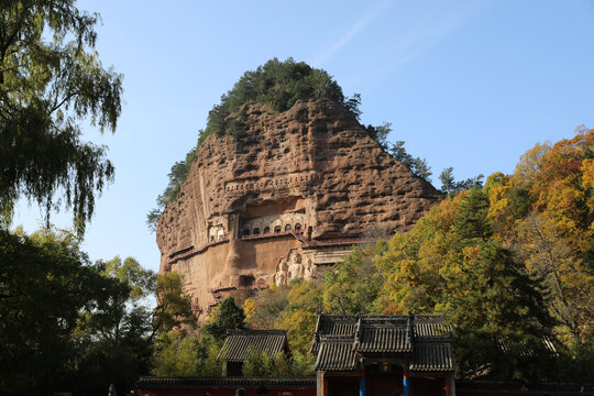 麦积山风景