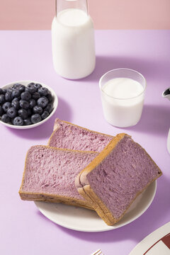 紫薯切片面包