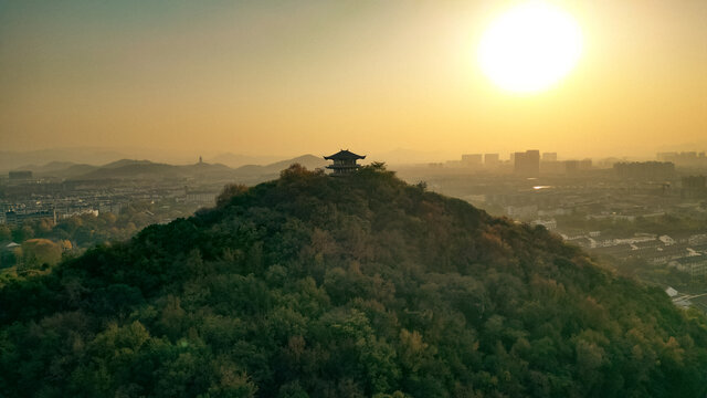 绍兴府山街道蓬莱阁