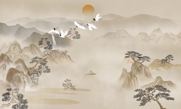 古典山水畫