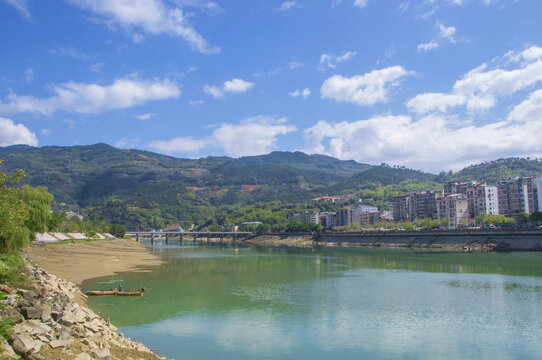 九龙江风景