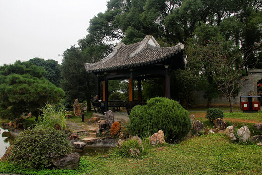 温州江心屿园林景观