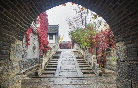 古北水镇秋景