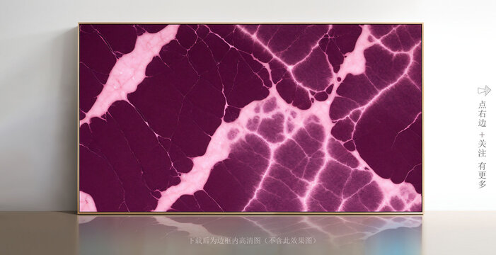 抽象石紋大理石畫