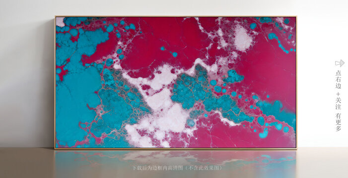抽象石紋大理石掛畫