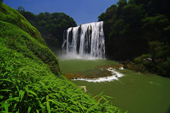 黄果树瀑布山水风景