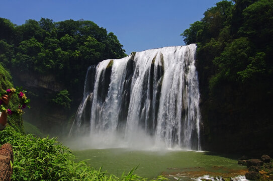 黄果树瀑布山水风景