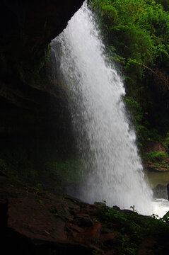 瀑布风景流水景观