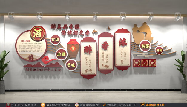 酒文化墻