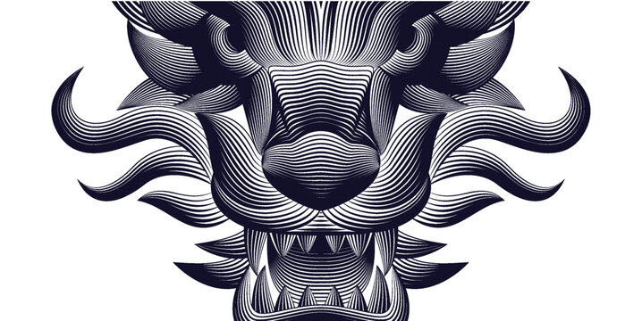 龍線描插圖
