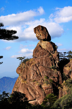 三清山东方女神