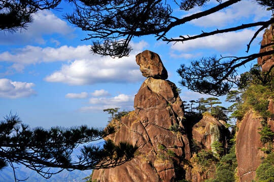 三清山东方女神