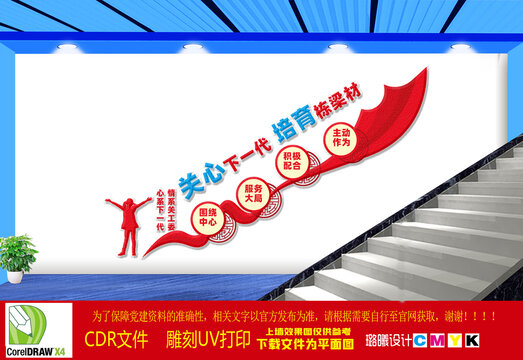關工委樓道文化墻