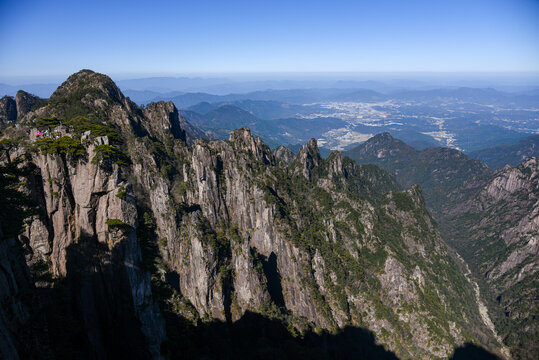 安徽黄山自然风光美景