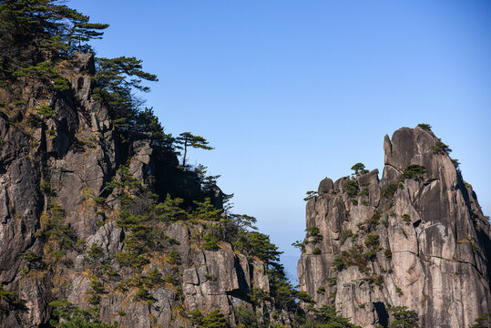 安徽黄山自然风光美景