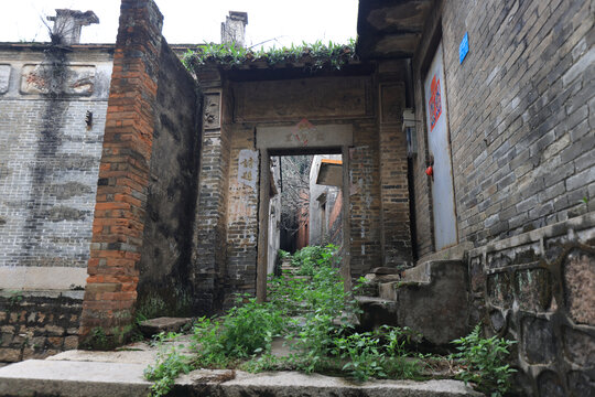 黎东无人村古建筑街巷