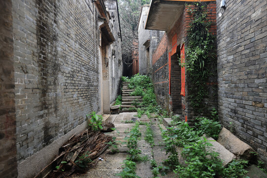 黎东无人村古建筑街巷