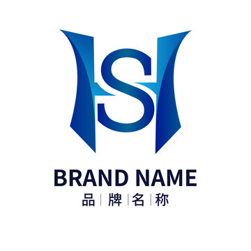 标志LOGO商务品牌HS