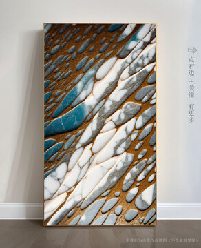 現(xiàn)代藝術(shù)畫大理石圖片