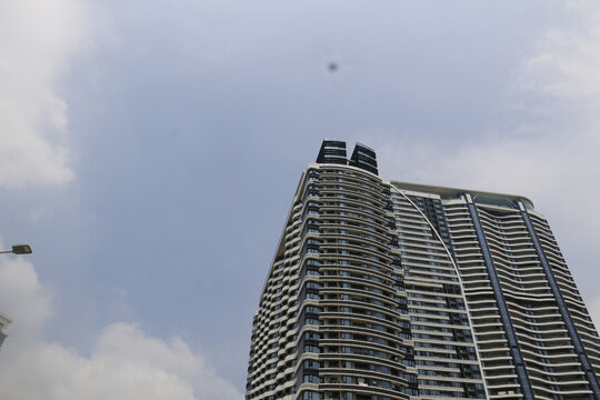 現代城市街景建筑城市風光攝影
