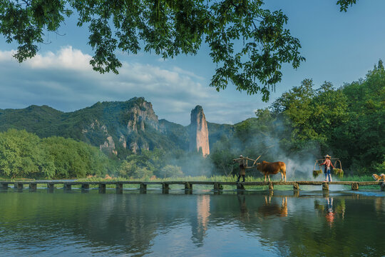 缙云县仙都景区鼎湖峰