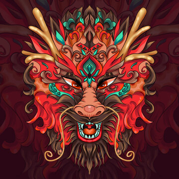 紅色龍頭
