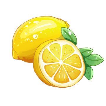 手繪檸檬