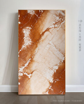 石頭紋理大理石玄關(guān)壁畫(huà)